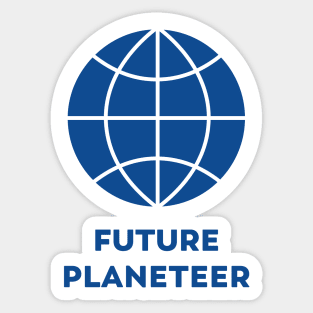 Future Planeteer Sticker